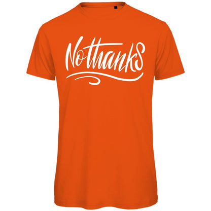 Herren T-Shirt "No thanks" - Grafikmagie