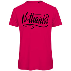 Herren T-Shirt "No thanks" - Grafikmagie