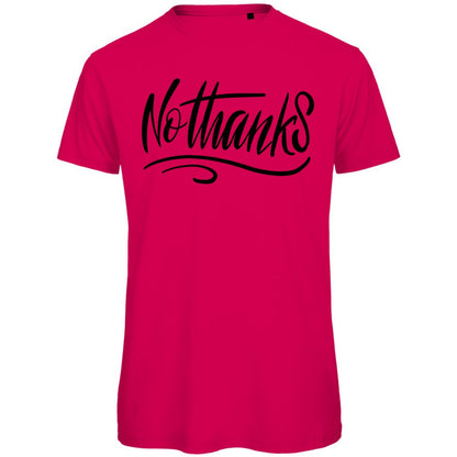 Herren T-Shirt "No thanks" - Grafikmagie