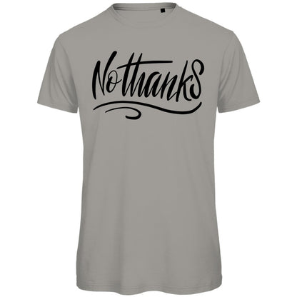 Herren T-Shirt "No thanks" - Grafikmagie