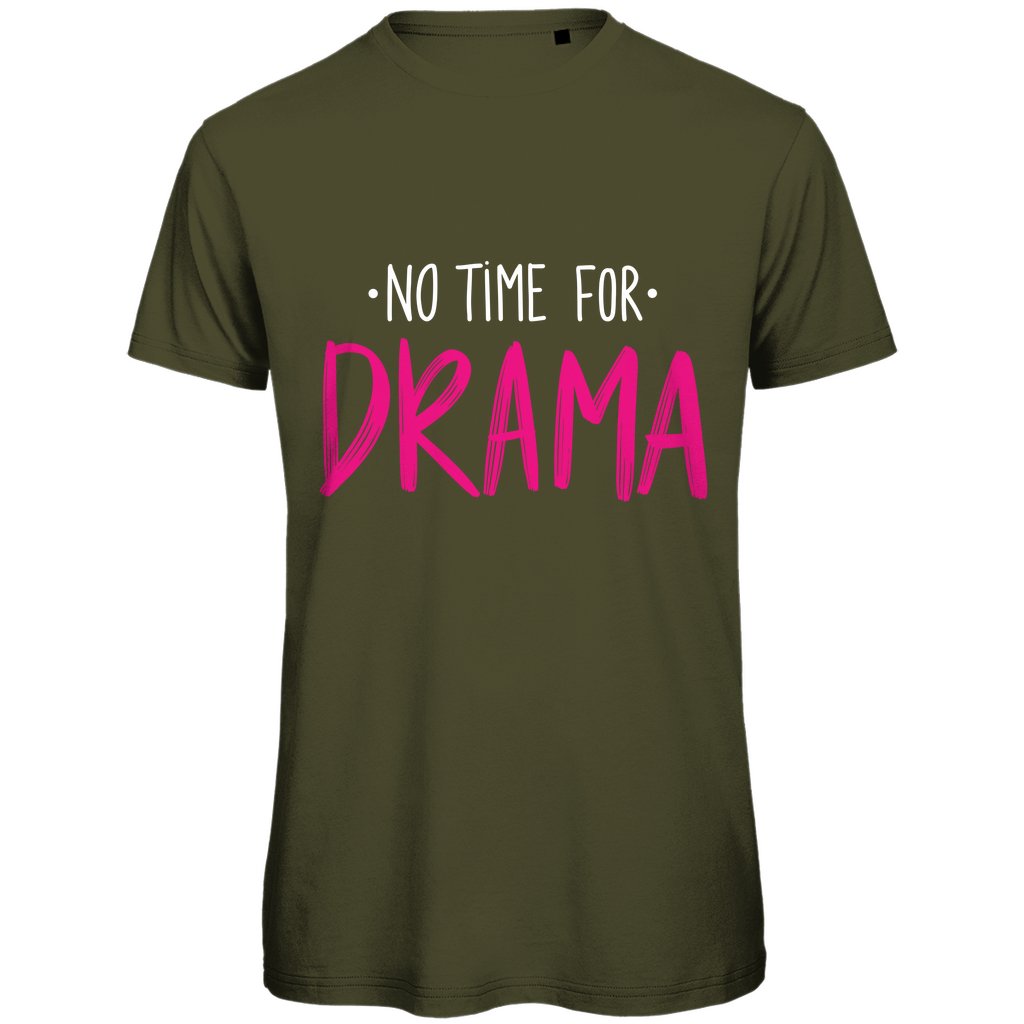 Herren T-Shirt "No Time for Drama" - Grafikmagie