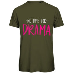 Herren T-Shirt "No Time for Drama" - Grafikmagie