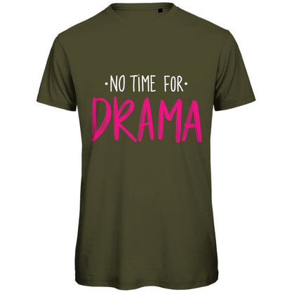 Herren T-Shirt "No Time for Drama" - Grafikmagie