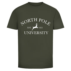 Herren T-Shirt "North Pole University" - Grafikmagie