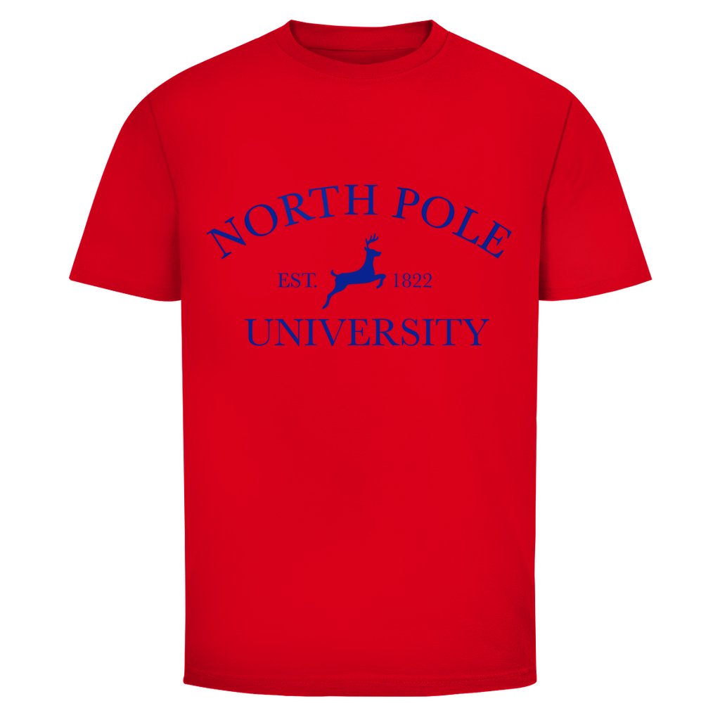 Herren T-Shirt "North Pole University" - Grafikmagie