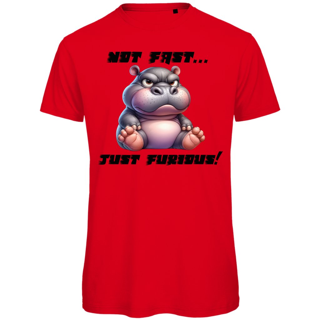 Herren T-Shirt "Not fast just furious" - Grafikmagie