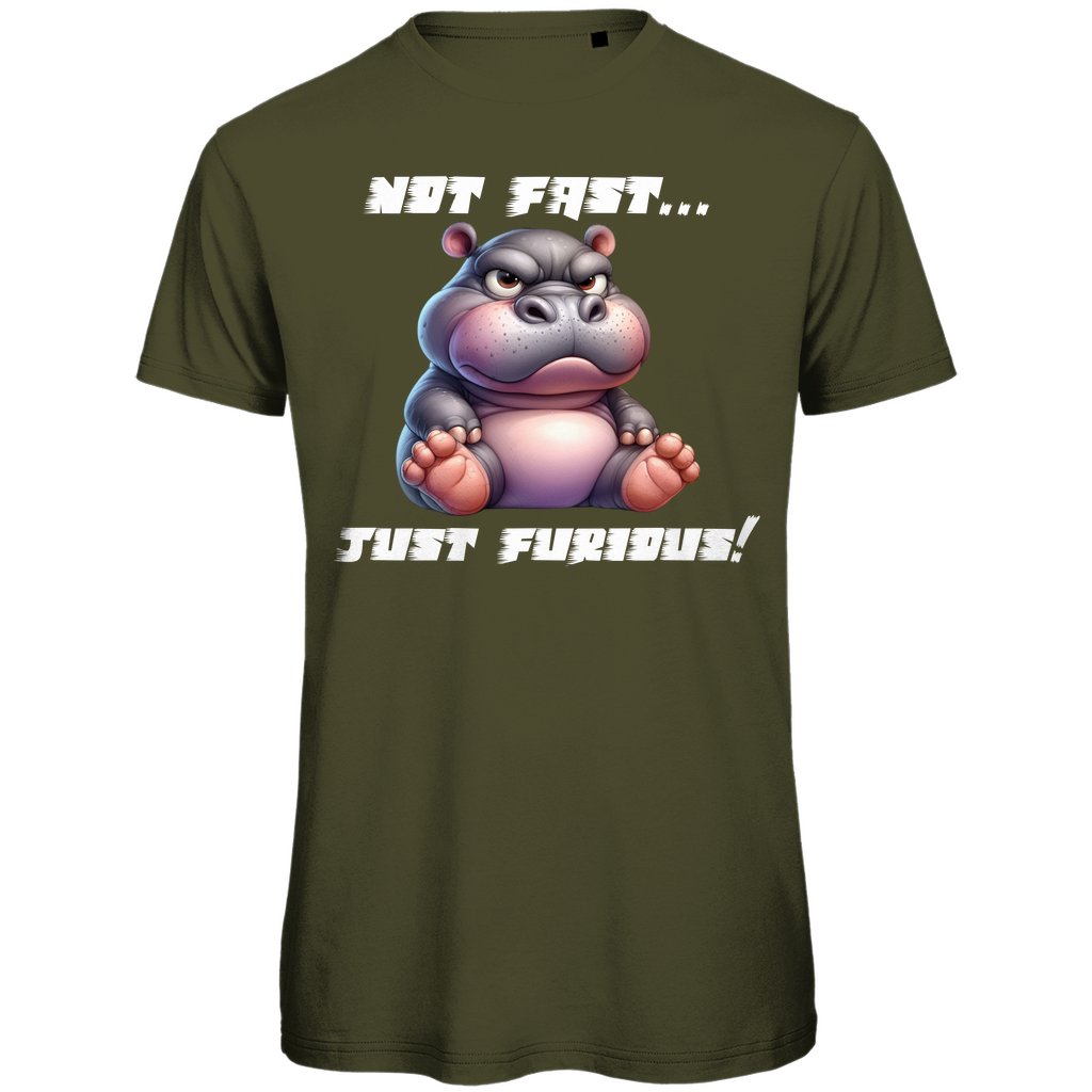 Herren T-Shirt "Not fast just furious" - Grafikmagie