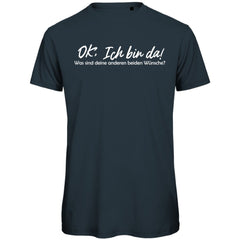 Herren T-Shirt "Ok. Ich bin da" - Grafikmagie