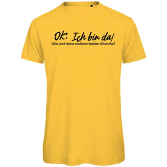 Herren T-Shirt "Ok. Ich bin da" - Grafikmagie