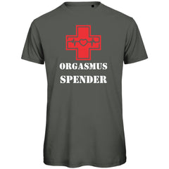Herren T-Shirt "Orgasmus Spender" - Grafikmagie