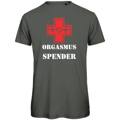Herren T-Shirt "Orgasmus Spender" - Grafikmagie