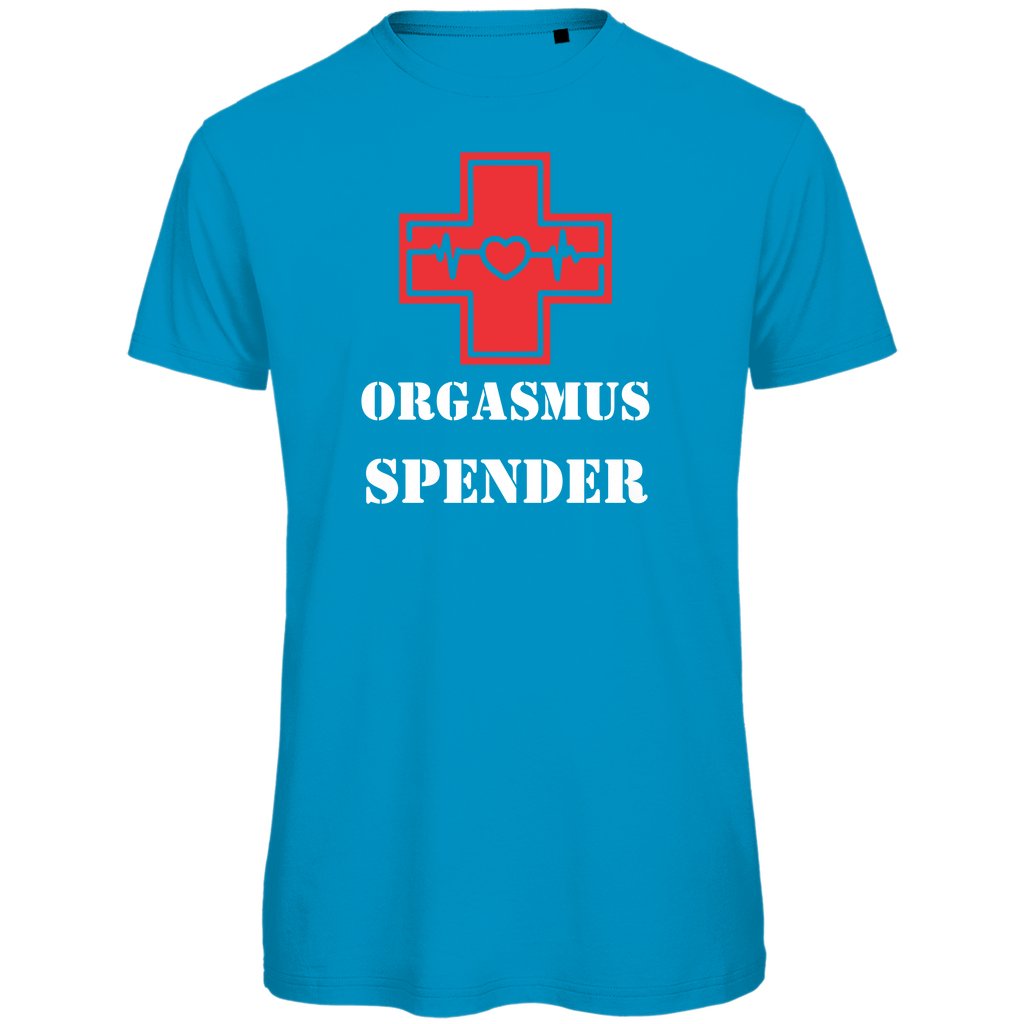 Herren T-Shirt "Orgasmus Spender" - Grafikmagie