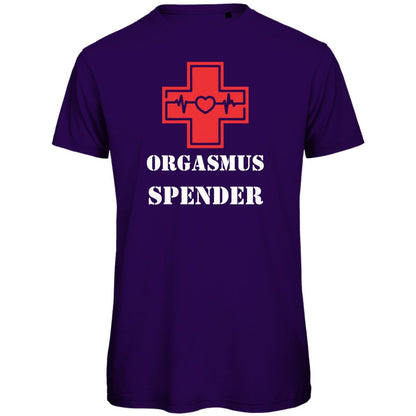 Herren T-Shirt "Orgasmus Spender" - Grafikmagie