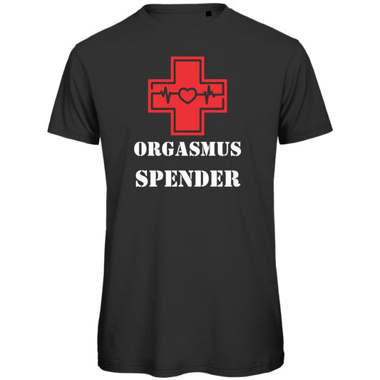 Herren T-Shirt "Orgasmus Spender" - Grafikmagie