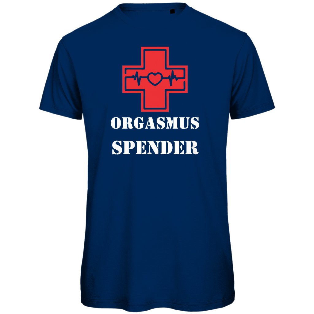 Herren T-Shirt "Orgasmus Spender" - Grafikmagie