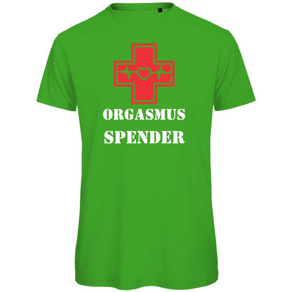 Herren T-Shirt "Orgasmus Spender" - Grafikmagie