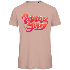 Herren T-Shirt "Positive Life" - Grafikmagie