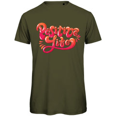 Herren T-Shirt "Positive Life" - Grafikmagie