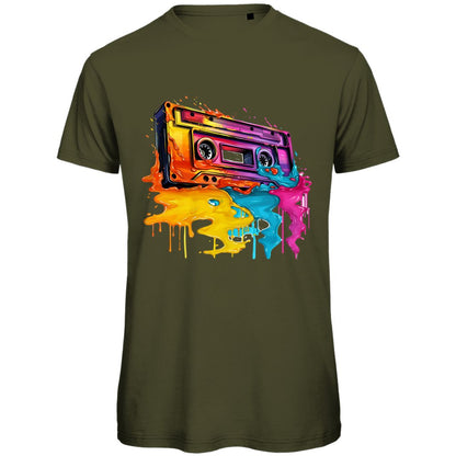 Herren T-Shirt "Retro Casette" - Grafikmagie