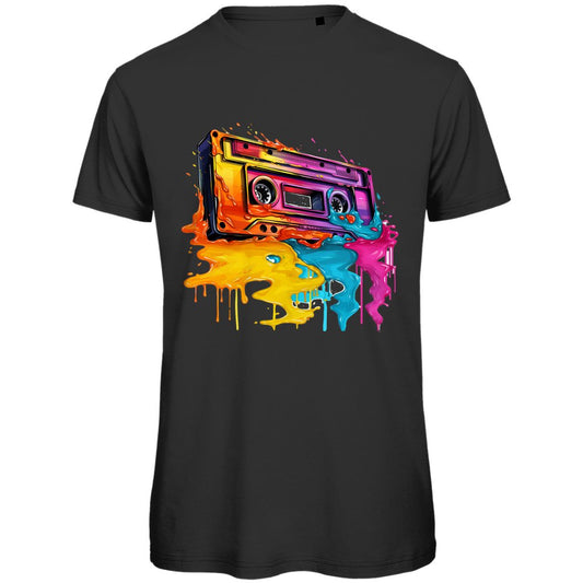 Herren T-Shirt "Retro Casette" - Grafikmagie