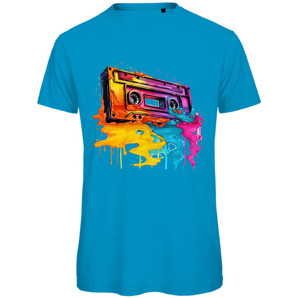 Herren T-Shirt "Retro Casette" - Grafikmagie