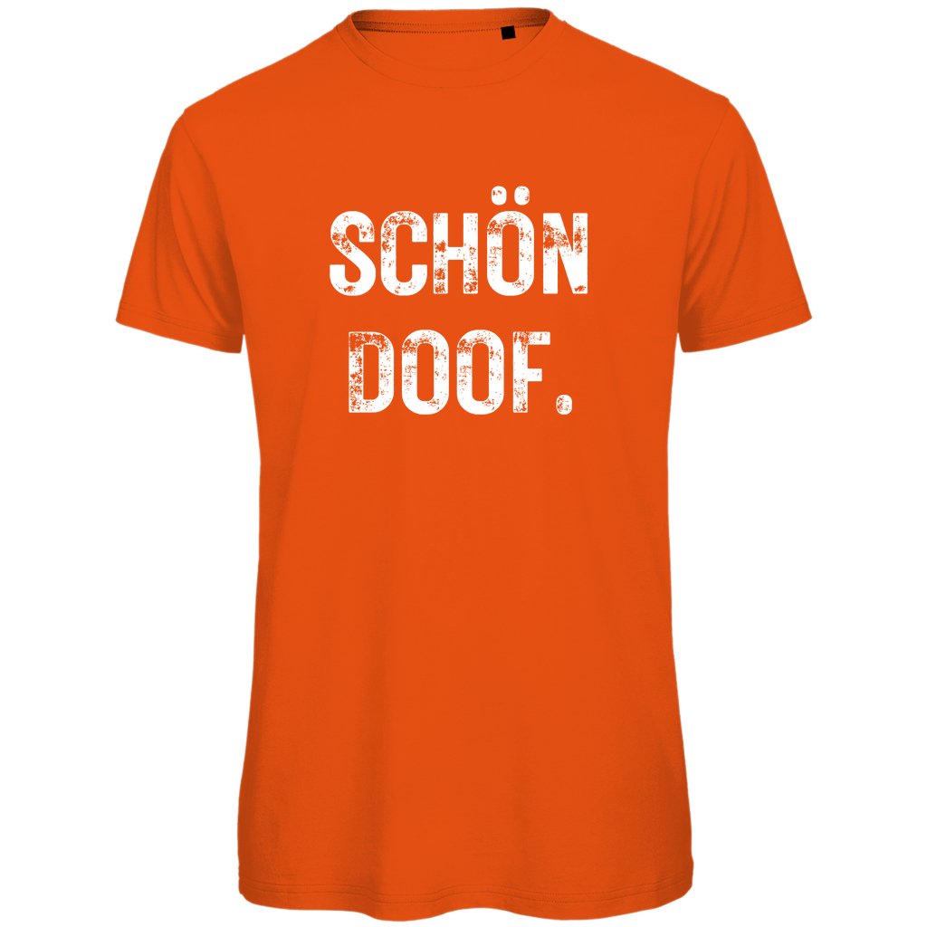 Herren T-Shirt "SCHÖN DOOF" - Grafikmagie