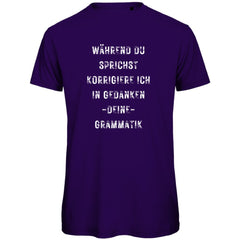 Herren T-Shirt "Während du sprichst" - Grafikmagie
