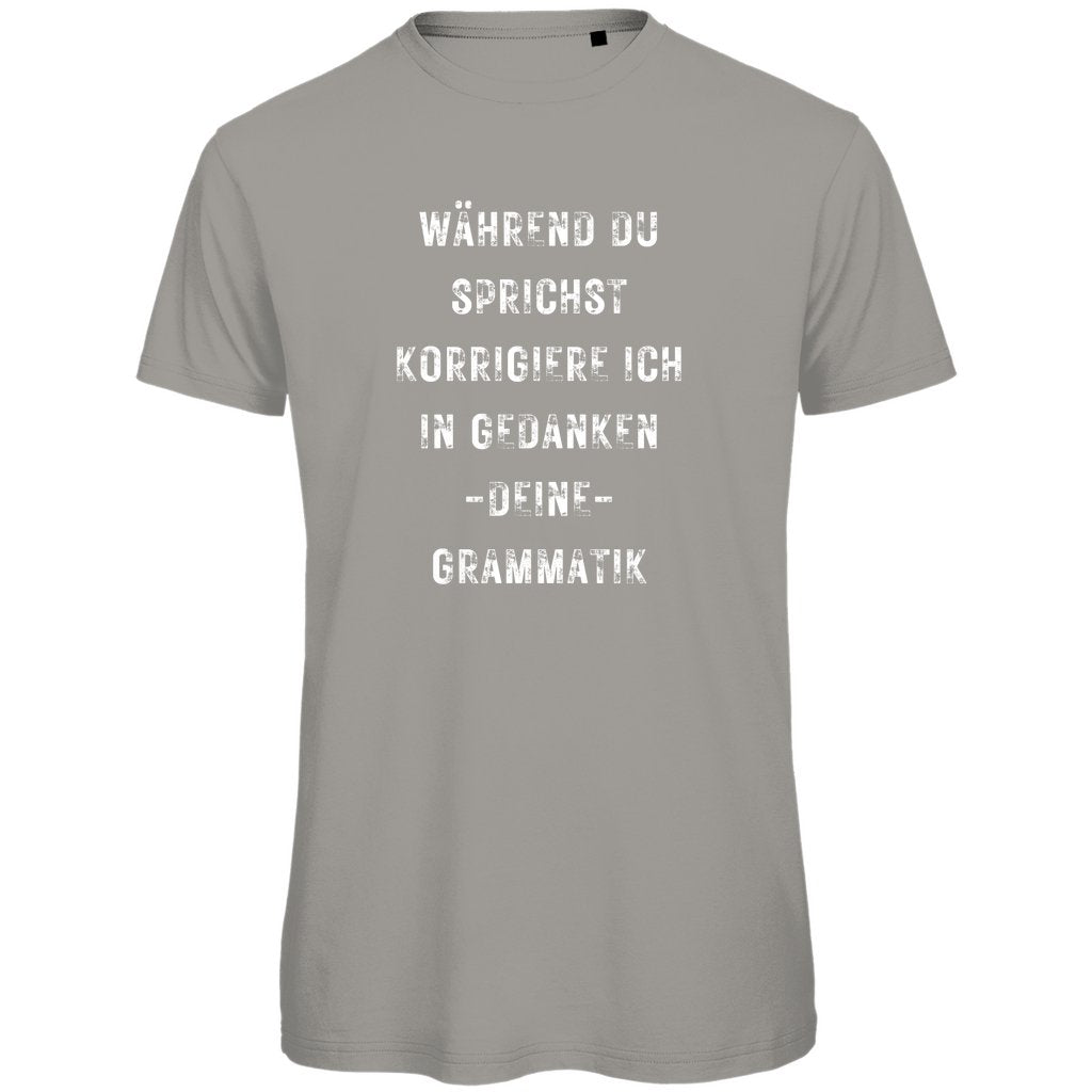 Herren T-Shirt "Während du sprichst" - Grafikmagie