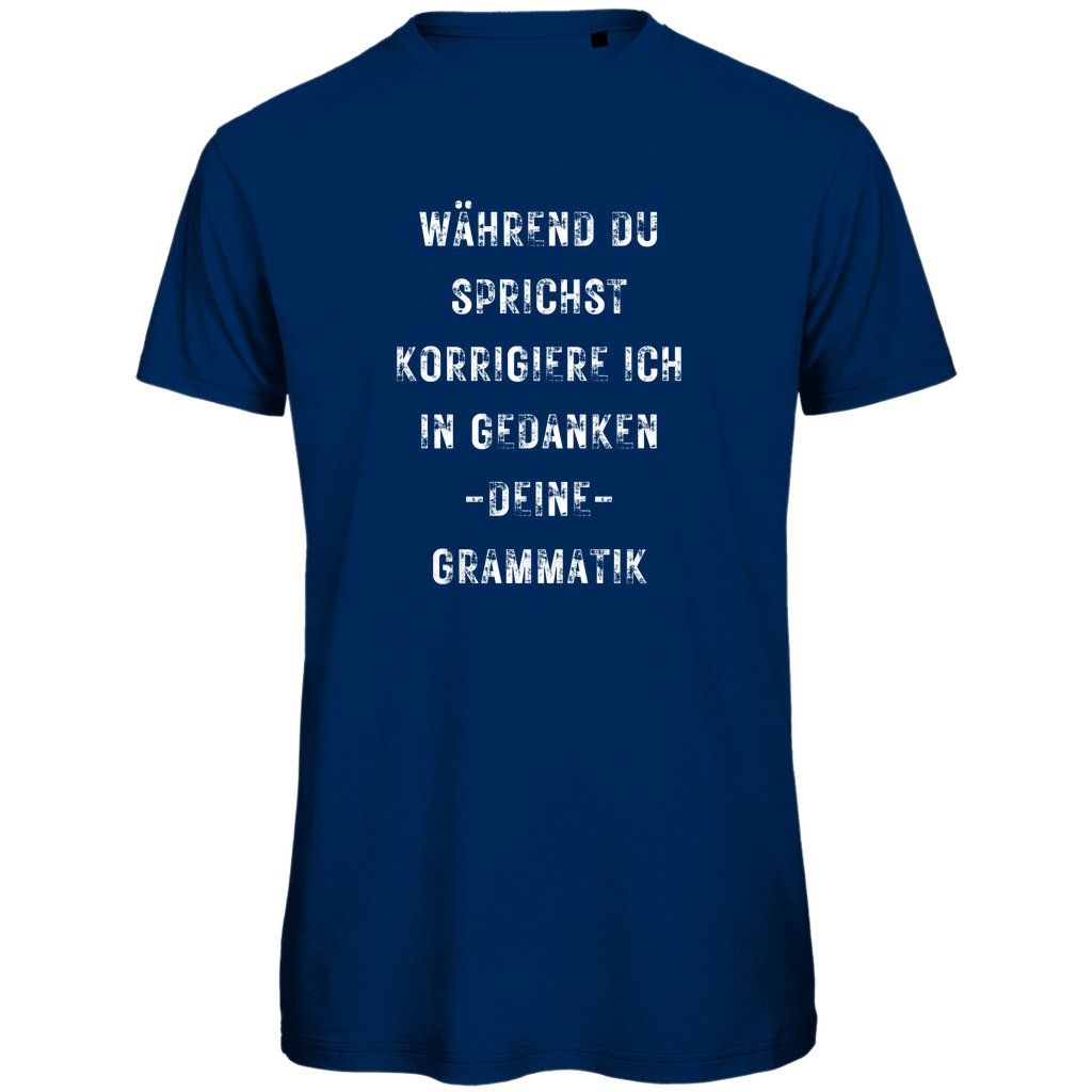 Herren T-Shirt "Während du sprichst" - Grafikmagie
