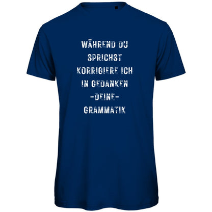 Herren T-Shirt "Während du sprichst" - Grafikmagie