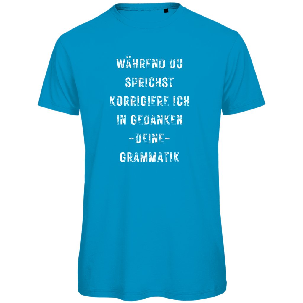 Herren T-Shirt "Während du sprichst" - Grafikmagie