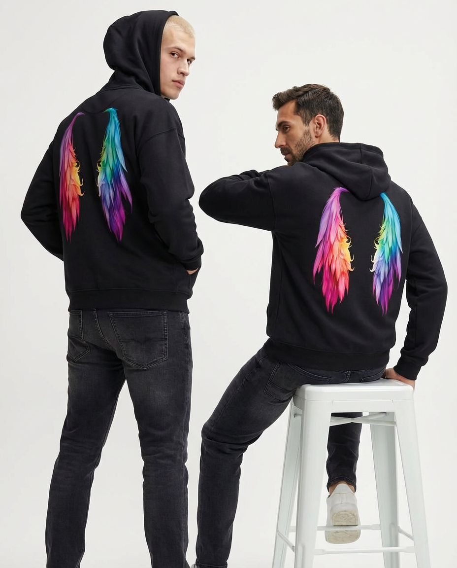 Flügel Herren Zipper