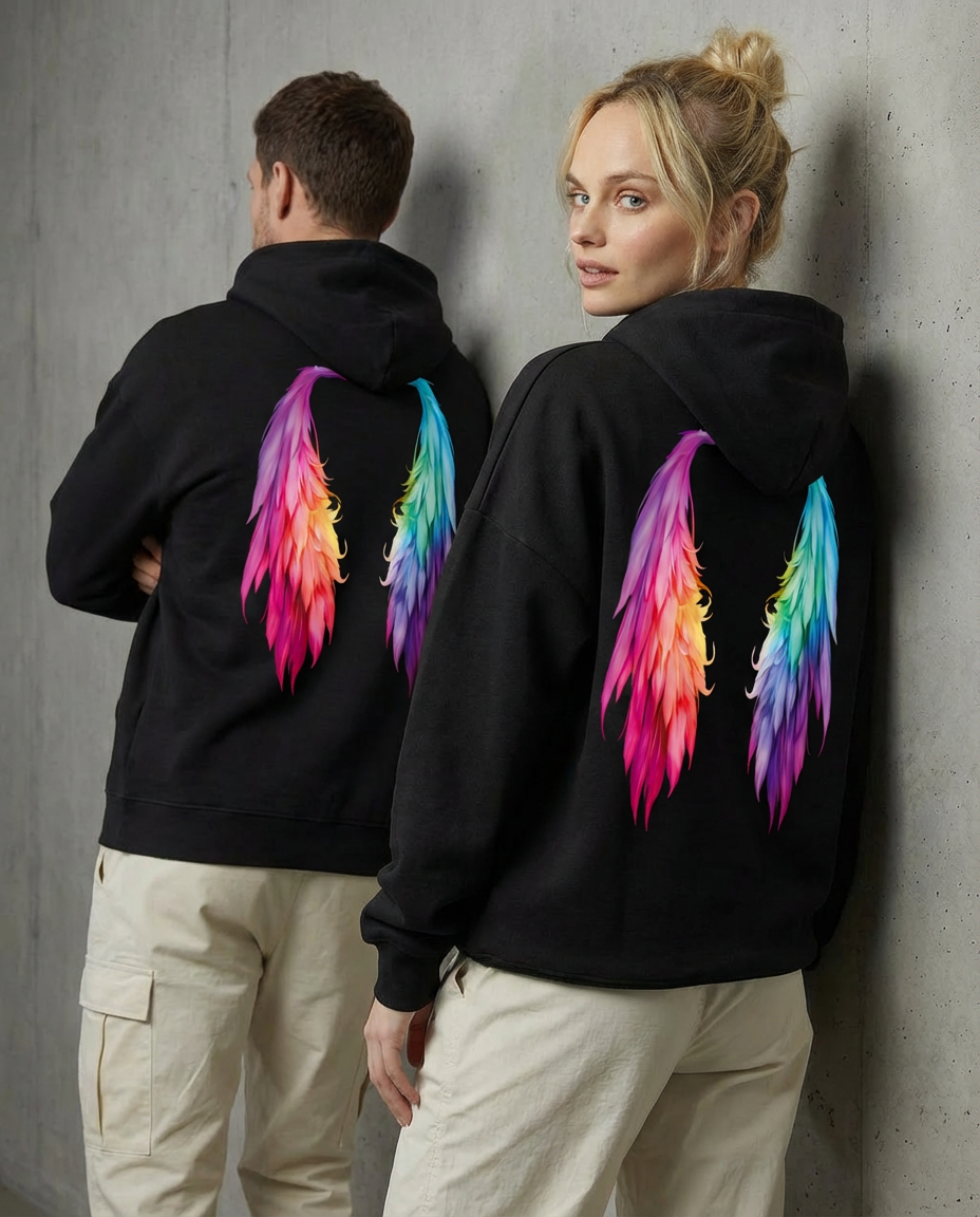 Flügel Damen Hoodie