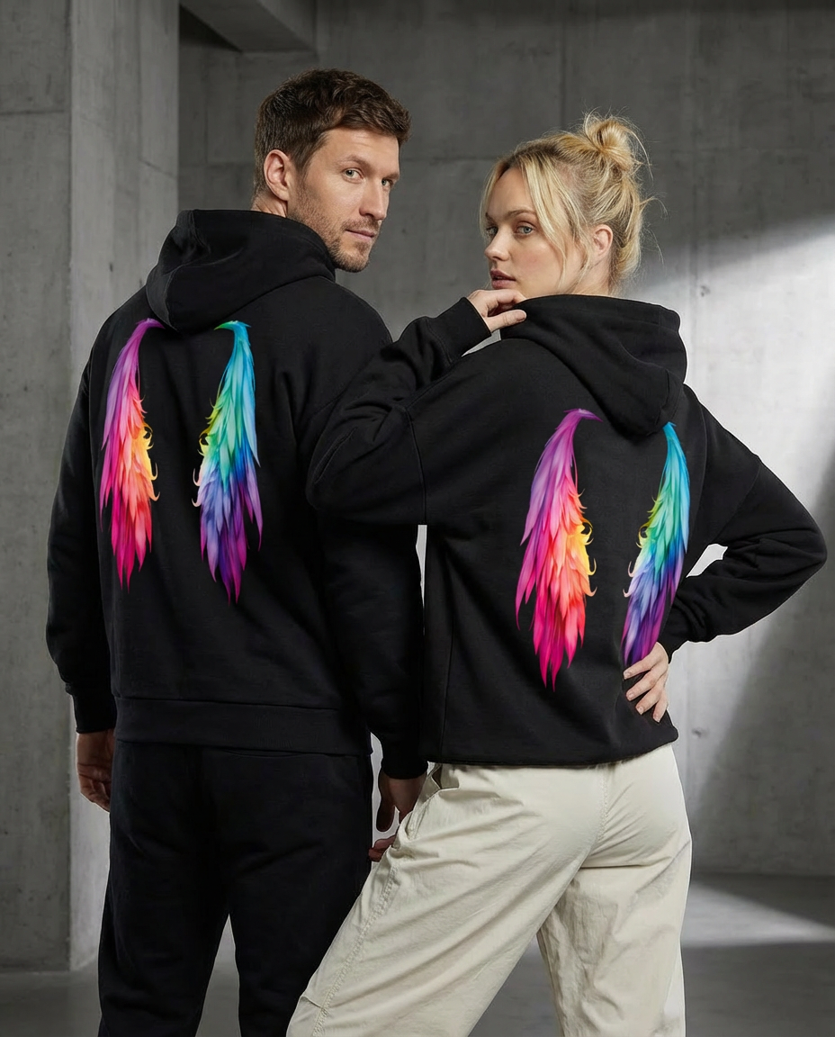 Flügel Damen Hoodie