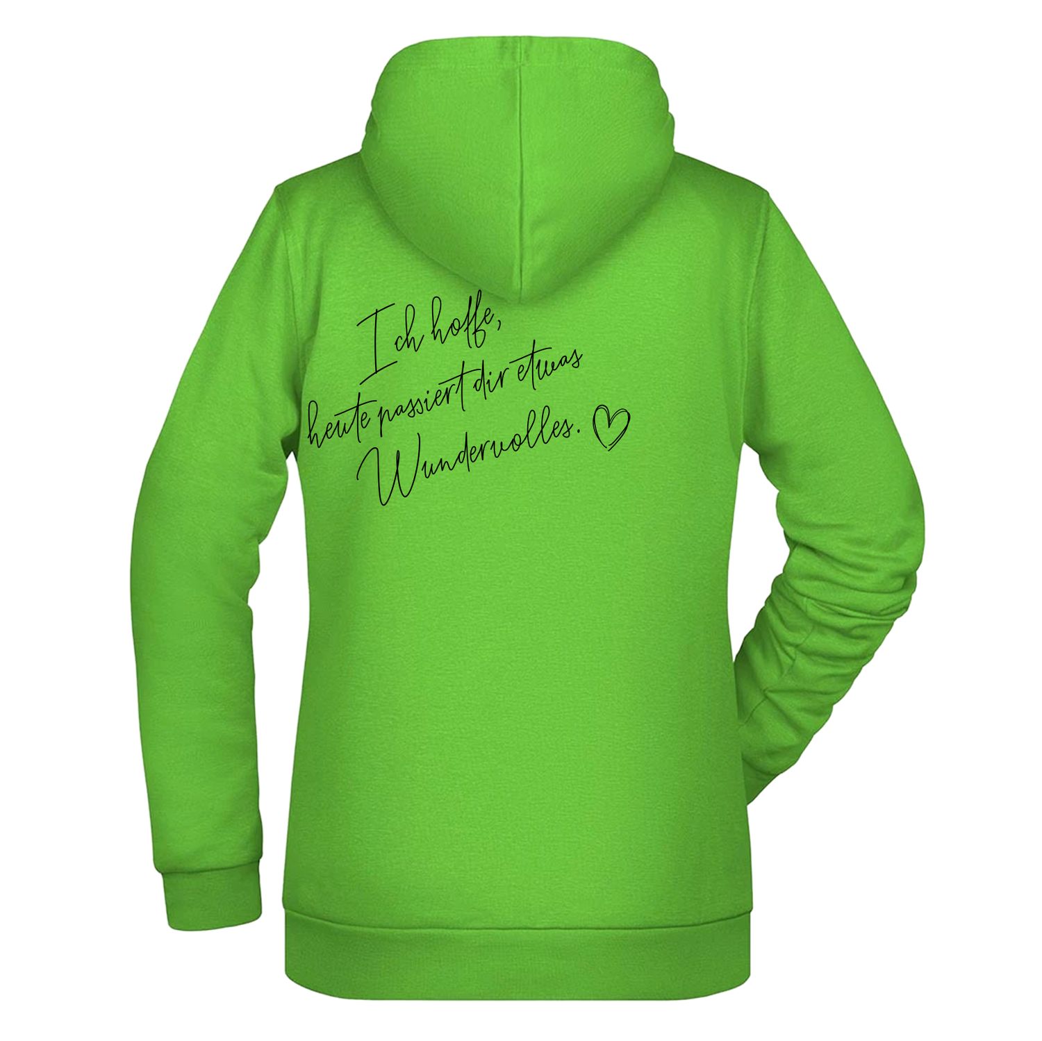 Ich hoffe heute passiert... Damen Zipper