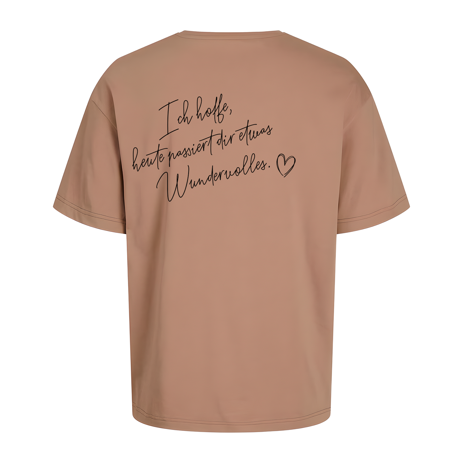 Ich hoffe heute... Oversize  T-Shirt