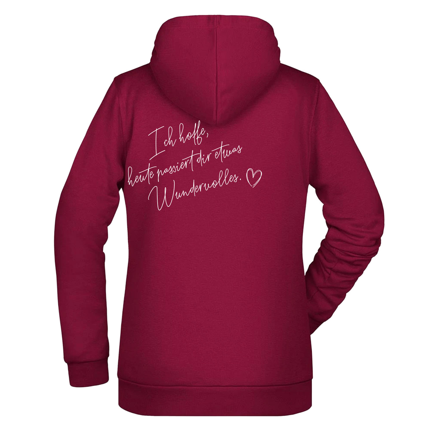 Ich hoffe heute passiert... Damen Zipper