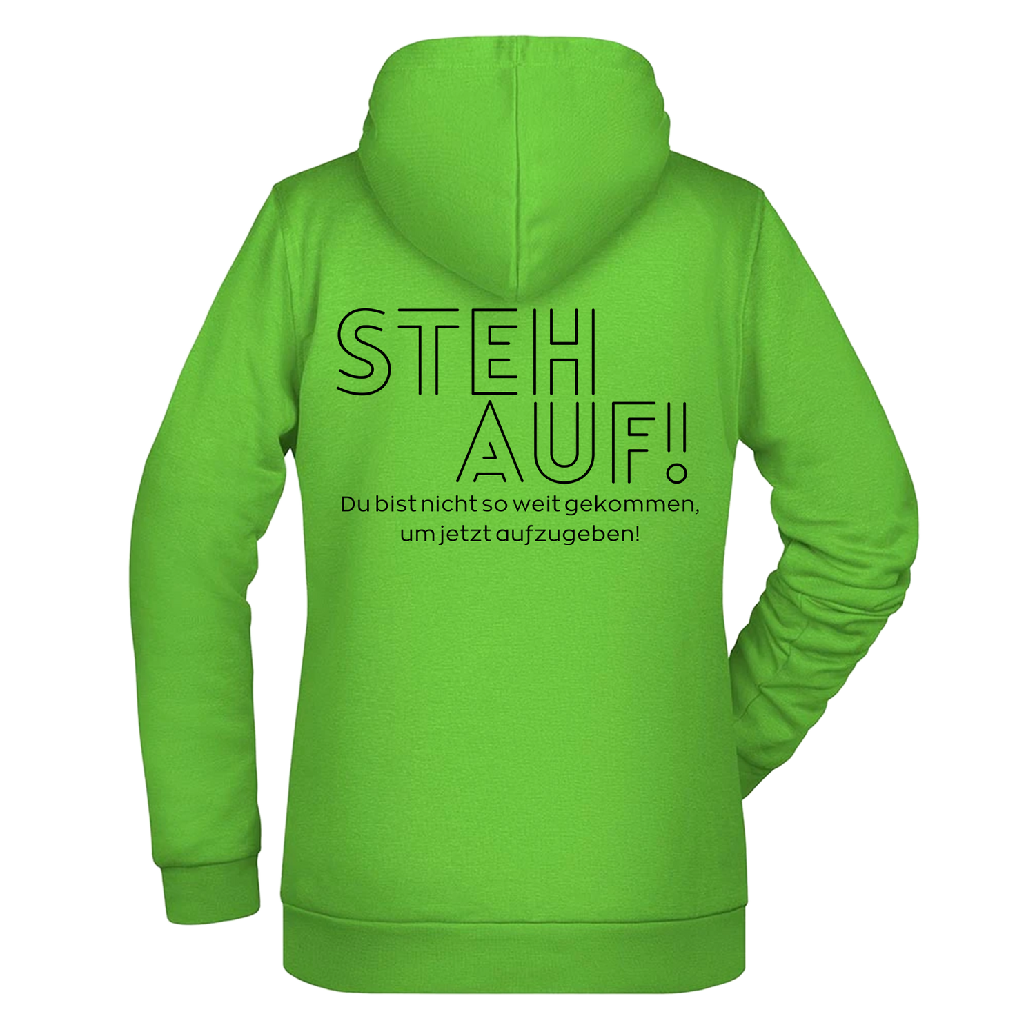 Steh Auf!  Damen Zipper